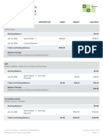 Account Transactions Jan 2022