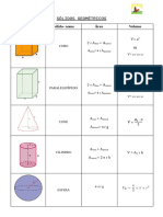 Matemática- Áreas e Volumes