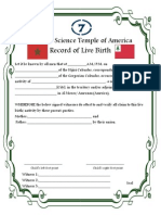 Birth Record Baby---Pdf to write in entries