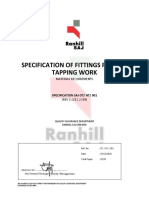 SPECIFICATION OF FITTINGS FOR HOT TAPPING WORK Material - Compressed