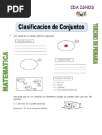 Teoría de Conjuntos para Segundo Grado | PDF
