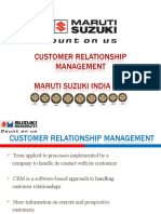 Group 12-CRM (Maruti Suzuki)