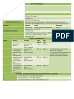 Plan de Auditoria Gestion de La Infraestructura