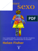 Fisher, Helen - El Primer Sexo