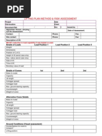 Lifting Plan Blank (PDF Library)