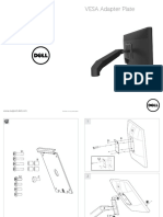 VESA Adapter Plate: Printed On Recycled Paper