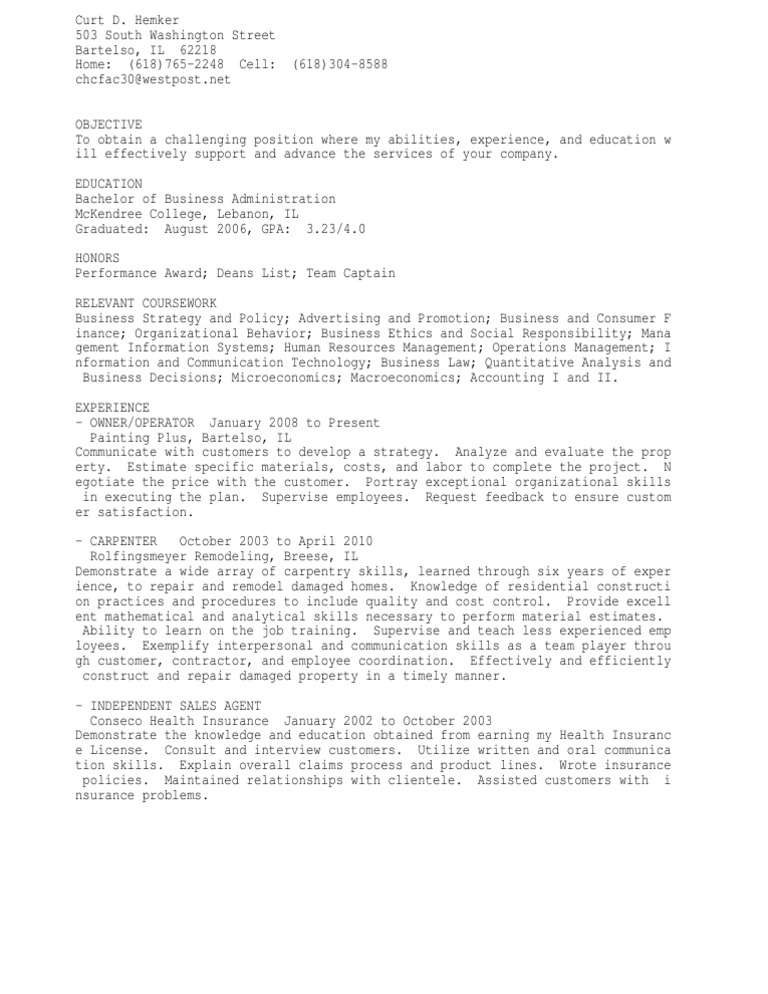 claim adjuster/ underwriter