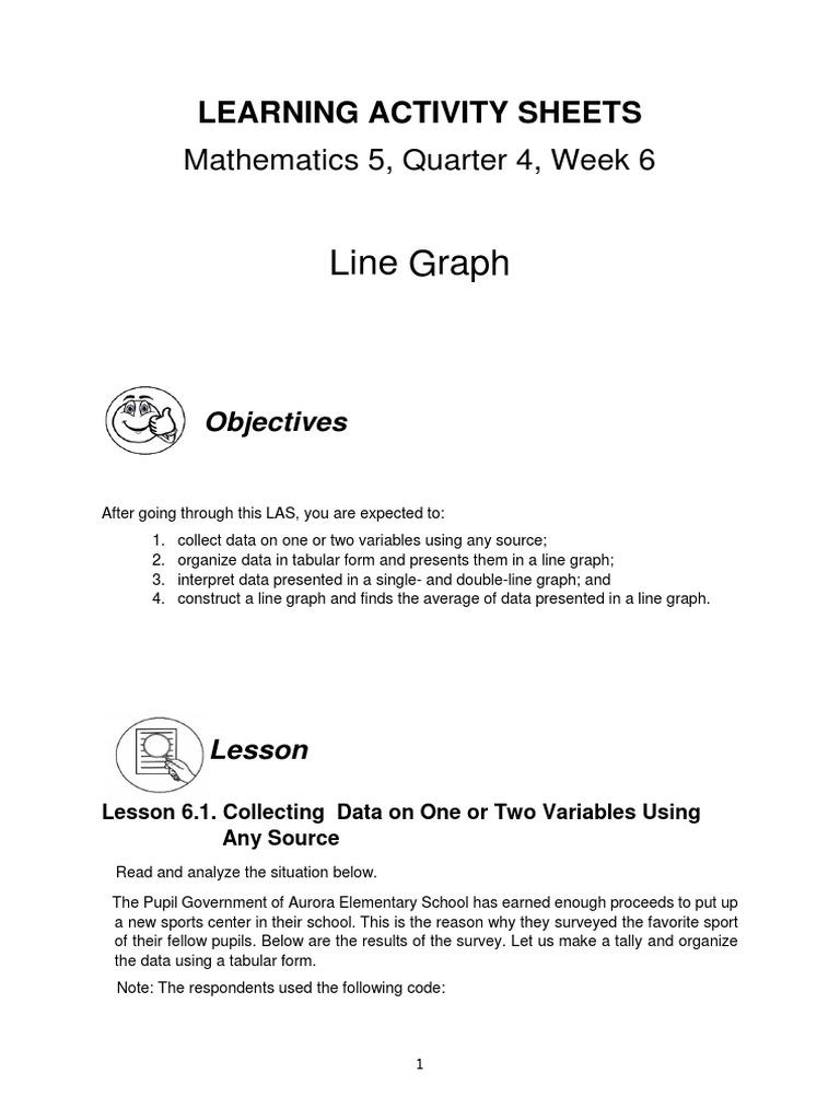 Grade 5 Line Graph Activities | PDF