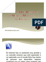 Como y Por Que Tener Un MLM Por Internet