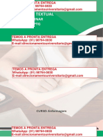 Alterações Pulmonares e Distúrbios de Coagulação Sanguínea e Sua Relação Com A Atuação Do Enfermeiro - Enfermagem Semestre 2º 3º