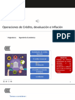 OAU2 - Semana5 - Operaciones de Crédito, Devaluación e Inflación