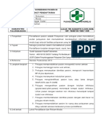 Sop Screening Pasien Di Loket Pendaftaran