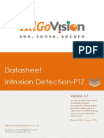 Datasheet Intrusion Detection-Ptz: Allgo Embedded Systems Pvt. LTD