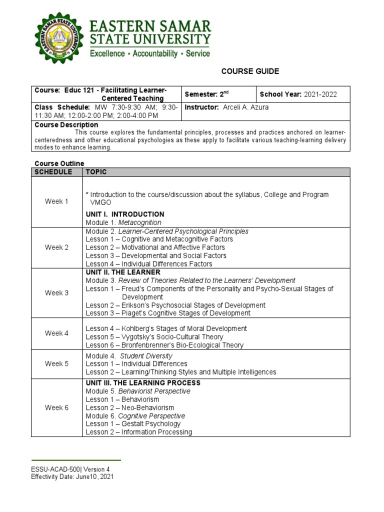 Course Guide FLCT 2022 | PDF