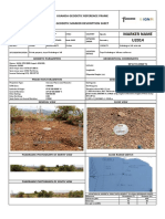 Marker Name U2014: Uganda Geodetic Reference Frame Geodetic Marker Description Sheet