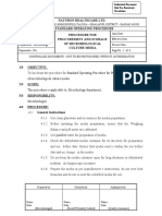 MB-01-009-Procurement and Storage of Microbiological Culture Media.