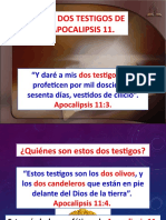 QUIÉNES SON LOS DOS TESTIGOS DE APOCALIPSIS 11.