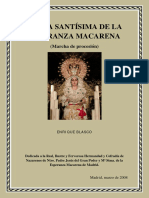 Mara Santisima de La Esperanza Macarena PDF Completa