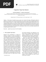 Capacitive Type Gas Sensors