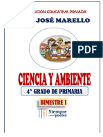 Ciencia y Ambiente 4to Bimestre