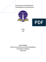 FORMAT LAPORAN KEGIATAN PRAKTIKUM IPA Ke-2