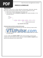 Module 3: Linked List: Data Structures and Applications (18CS32)