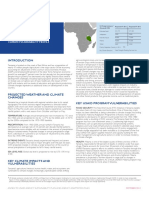 Tanzania: Climate Vulnerability Profile