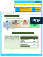 FICHA DE TRABAJO Interpretamos Información Sobre Vacunados