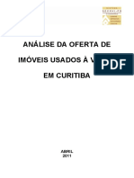 Análise da Oferta dos Imóveis Usados à Venda Curitiba 2011