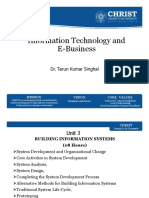 Information Technology and E-Business: Dr. Tarun Kumar Singhal