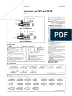 Solenoid directional valves type DKE and DKER