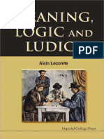 Alain Lecomte Meaning Logic and Ludics