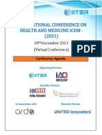 International Conference On Health and Medicine Ichm - (2021)