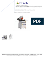 SC - 431 - Single Head Manual Cutting Saw Dia 400 MM