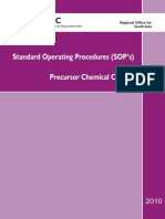 SOP On Precursor Chemical Control