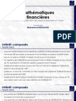 Mathématiques Financières II