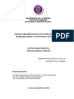 Memoria Título - Análisis e Implementación de Software Geomecánico MAP3D