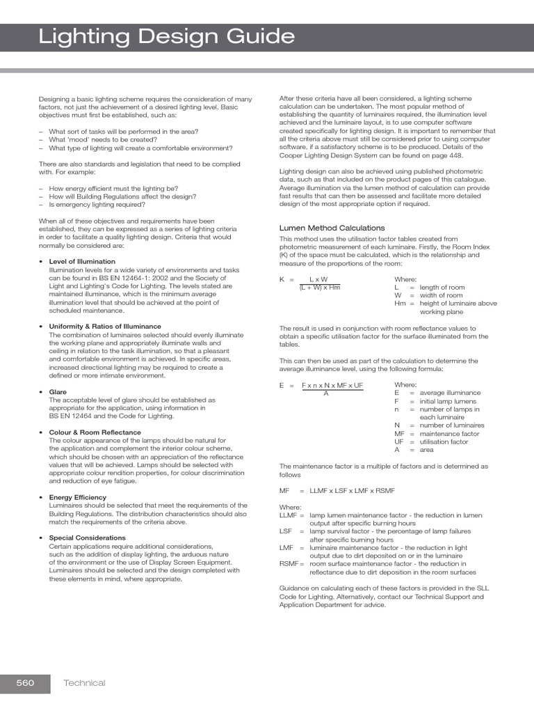 Lighting Design Essentials Guide | PDF | Lighting | Architectural Elements