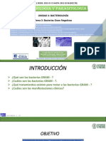 Unidad 3 - Tema 3 - Bacterias Gram Negativas