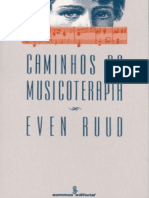 Resumo Caminhos Da Musicoterapia Even Ruud