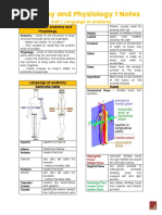 AnaPhy 1 - Unit 1 - Language of Anatomy