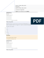 Exercício de Fixação - Número fracionário e operações com fração