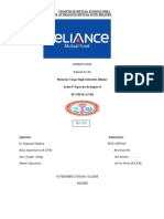 Study at Reliance Mutual Fund, Bikaner
