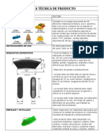 Ficha Técnica de Producto Escoba