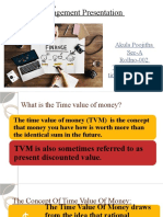Financial Management Presentation on the Concept of Time Value of Money