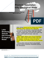 Tugas Promkes Teori Model Ecological Comunity