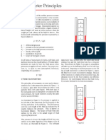 Manometer Principles: Liquid Height Liquid