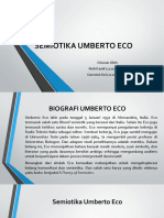 Semiotika Umberto Eco.