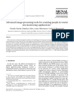 Advanced Image-Processing Tools For Counting People in Tourist Site-Monitoring Applications