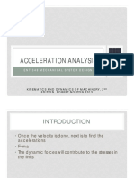 Acceleration Analysis - Chap#03